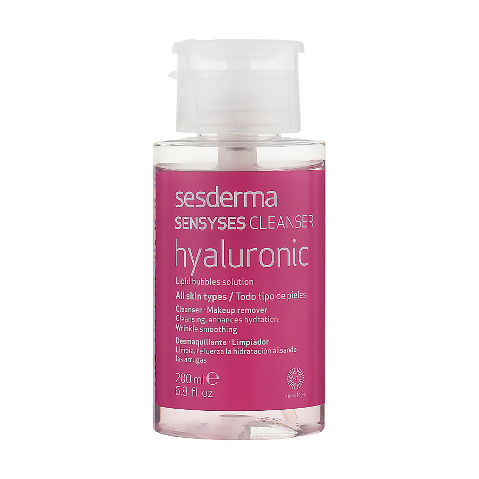 Лосьйон для очищення шкіри обличчя Sesderma Sensyses Cleanser Hyaluronic, 200 мл